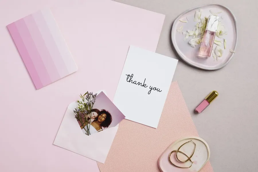 100 thank-you cards