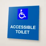 Accessible Toilet Sign