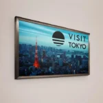 Billboard Posters: Billboard poster in a landscape frame