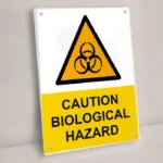 Caution Biological Hazard Sign