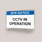 CCTV in Operation Site Banner