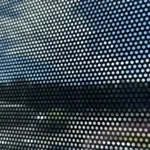 Shop Window Graphics: Close up of one way vision window vinyl