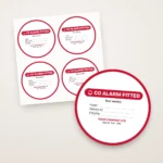 Carbon Monoxide Alarm Labels