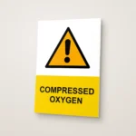 Compressed Oxygen Sign
