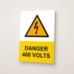 Danger 400 Volts Sign