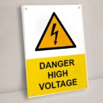 Danger High Voltage Sign