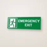 Delayed Egress Emergency Exit Sign