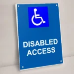 Disabled Access Sign