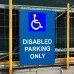 Disabled Parking Only Sign
