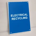 Electrical Recycling Sign