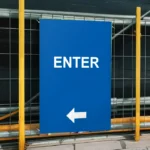 Enter Left Arrow Sign