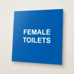 Female Toilets Sign
