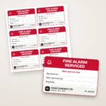 Fire Alarm Test Labels