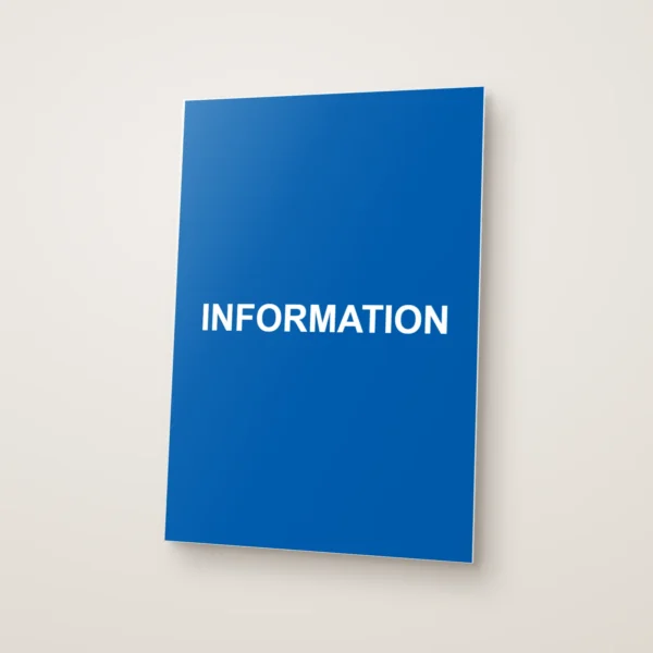 Information Sign