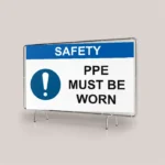 PPE Must Be Worn Site Banner