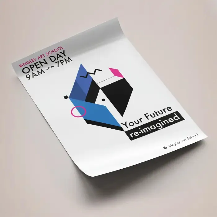 A2 Poster printed example