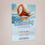 A3 Poster Printing: Printed PVC poster