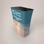 Rectangle Exhibition Counter: Printed stretch fabric exhibition counter
