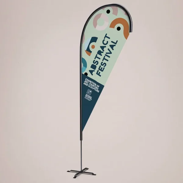Teardrop Flag 4.6m