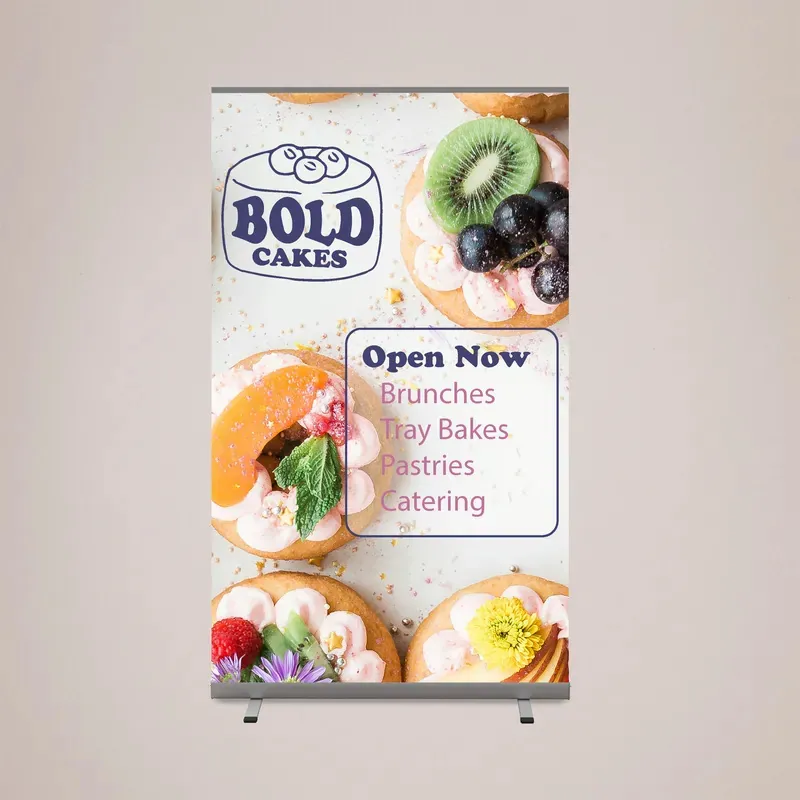 Roller Banners & Stands (banner stand printing)