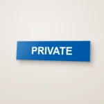 Private Sign