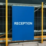 Reception Sign