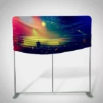 Straight Stretch Fabric Display Wall
