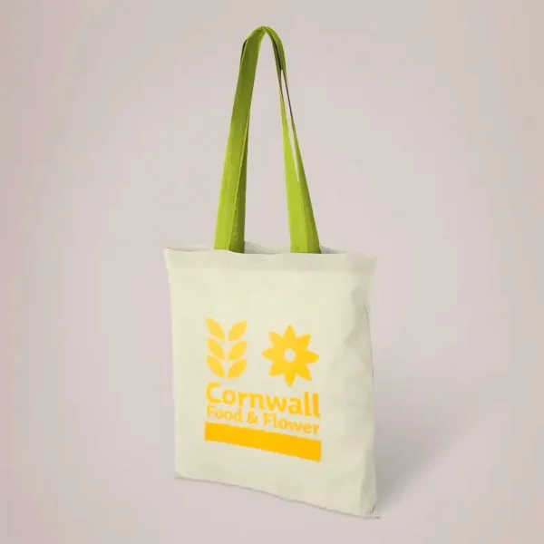 Tote Bags with Coloured Handles